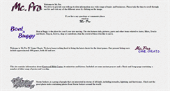 Desktop Screenshot of mc-pro.com